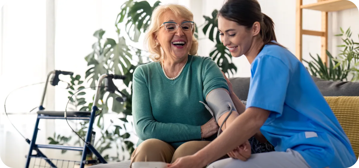 Doctor assisting a patient during treatment